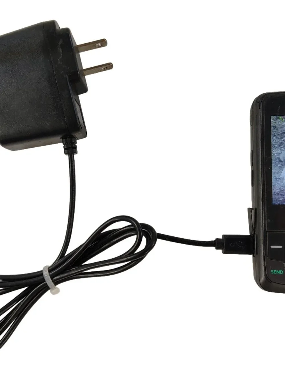 Vintage Y2K Gray Slider LG Camera Cellphone With Charger